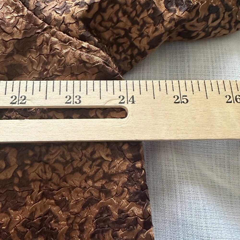Catherine's Brown & Gold Reversible Jacket - Size XL Career Elegant Academia - Picture 5 of 7